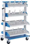 CNC-Bestückungswagen,m. 8 Aufnahmeböden,990x610x1450