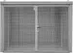 Gasflaschen-Container,GFC-B M5,,lackiert, Mausgrau