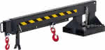 Kranarm Typ RKA-3,6-fach ausziehb.3000kg,nicht verst. 2220-3720 - RAL 7016 anthrazitgrau
