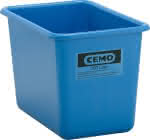 Rechteckbehälter,200 Liter blau, hoch