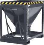 Silowagen Typ RSL-375,780x1200x1030 mm,Volumen 0,37 m³Korn 3mm - RAL 7016 anthrazitgrau