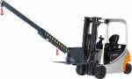 Kranarm Typ RKT-8,6-fach ausziehb.8000kg,5-fach verst. 2260-3760 - RAL 7016 anthrazitgrau