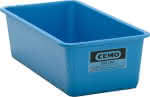 Rechteckbehälter,200 Liter blau, flach