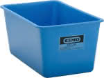Rechteckbehälter,300 Liter blau