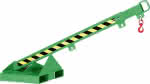 Lastarm Typ RLH-T 1,5-fach ausziehb.1000kg,25° Neigung max. 2370mm - RAL 6018 gelbgrün