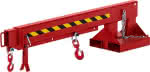 Kranarm Typ RKA-3,6-fach ausziehb.3000kg,nicht verst. 2220-3720 - RAL 3000 feuerrot