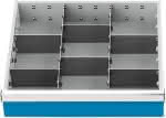 Metalleinteilung FH 100,B530 x T500
