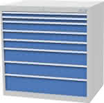 Schubladenschrank T736,1005 mm, 8 Sbl. VA