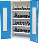 CNC-Flügeltürenschrank,Sichttüre, 4 CNC-Träger