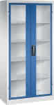 C+P Werkzeugschrank Acur-,ado mit Sichtfenster 4 F-,achböden B930xT400xH1950-