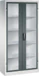 C+P Werkzeugschrank Acur-,ado mit Sichtfenster 4 F-,achböden B930xT400xH1950-