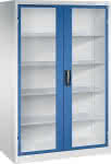 C+P Werkzeugschrank Acur-,ado mit Sichtfenster 4 F-,achböden B1200xT600xH195-