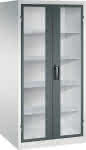 C+P Werkzeugschrank Acur-,ado mit Sichtfenster 4 F-,achböden B930xT800xH1950-