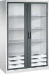C+P Schwerlast-Flügeltür-,enschrank Acurado 3 Schu-,bl unten 4 Böden B1200xT-