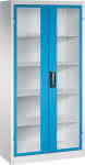 C+P Werkzeugschrank Acur-,ado mit Sichtfenster 4 F-,achböden B930xT400xH1950-
