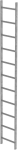Schachtleiter,11 Sprossen L 3,08 m,B440 mm LW 300 mm - Stahl verzinkt
