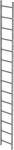 Schachtleiter,14 Sprossen L 3,92 m,B440 mm LW 300 mm - Stahl verzinkt
