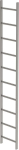 Schachtleiter,10 Sprossen L 2,80 m,B440 mm LW 300 mm - Edelstahl V4A
