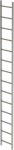 Schachtleiter,14 Sprossen L 3,92 m,B440 mm LW 300 mm - Edelstahl V4A