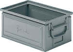 STAHLKASTEN,GR.272-3A2 GRAU RAL7000,MM B=300 T=200 H=145