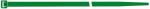 Kabelbinder Nylon grün,200x4,5mm a100Stück,SapiSelco