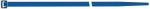 Kabelbinder Nylon blau,200x4,5mm a100Stück,SapiSelco