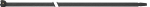 Kabelbinder Nylon schwarz,200x2,5mm a100Stück,mit Stahlnase SapiSelco - SapiSelco