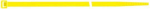 Kabelbinder Nylon gelb,140x3,5mm a100 Stück,SapiSelco