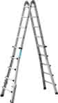 Teleskopleiter,Variotec V,4-teilig, 4 x 5 Sprossen