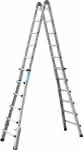 Teleskopleiter,Variotec V,4-teilig, 4 x 6 Sprossen