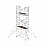 Alu-Klappgerüst,Plattform B1800xT750 mm,Plattformhöhe 3,80 m - Arbeitshöhe bis 5,80 m