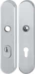HOPPE Schutz-Langschild,E3332ZA/3310 ov. ES1,ZA/PZ 72/8 F69 TS 37-47