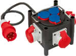 Kompakt-Stromverteiler,H07RN-F5G1,5 1m CEE,3xCEE400V + 3x230V - Brennenstuhl