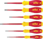 WIHA Schraubendrehersatz,3201 K601 Schlitz/PH/PZ/S,6-teilig
