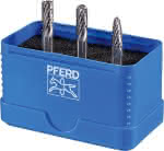 Frässtift-Satz HM 6mm,3-teilig, ZYAS-WRC-RBF,Ø 6mm, Zahnung 3 Plus - Pferd