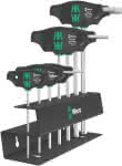 WERA Schraubendrehersatz,T-Griff Haltefunktion,Seitenabtrieb 2,5-10mm