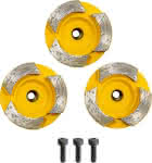 Dia-Schleifteller Ø 44mm,Estrich Eibenstock,3er-Set