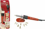 Brandmalkolben-Set,mit 9 Aufsätzen,Pebaro