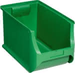 Sichtlagerbox Gr.4H grün,ProfiPlus,BxTxH 205x355x200 mm - allit