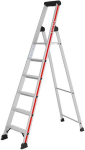 Stufenstehleiter,6Stufen Standhöhe 1,35m,6 Stufen - Standhöhe 1,35 m
