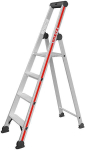 Stufenstehleiter,4Stufen Standhöhe 0,88m,4 Stufen - Standhöhe 0,88 m