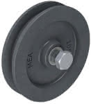 Schiebetorrollen,,330463 140mm, lose,MEA