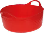 Flexibler Trog FlexBag,rot 15 ltr. flache Ausf