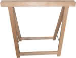 Holzklappbock 75x75cm,,klappbar, Profi