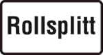 ZZ.1007-32, 330x600mm,Rollsplitt,RAL-Gütezeichen Folie RA1