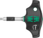 Ratschen-Quergriff 1/4",Steckschlüssel-Aufnahme,Wera