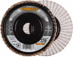 Lamellenschleifscheibe LGA ALU 115mm K 40 Rhodius