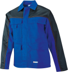 Jacke Weld Shield, Gr.50,kornblau/schwarz