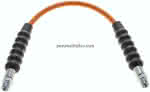 PUR (orange)-Hydraulikschlauch,, 0,6 mtr., 700 bar, NPT 3/8"