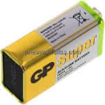 Batterie 9 V Block (6LR61), 1 Stk., Alkaline